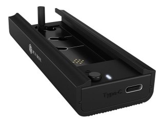 ICY BOX IB-180MC-C31 - Obudowa pamięci - M.2 - SATA 6Gb/s / PCIe 3.0 x2 (NVMe) - USB 3.2 (Gen 2), USB-C 3.2 (Gen 2) - czarny
