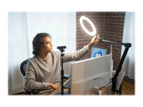 Kensington A1000 - Zestaw do montażu (zacisk typu C) - dla mikrofon / kamera internetowa / światło - biurku - dla Kensington Pro