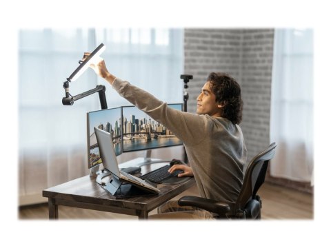 Kensington A1000 - Zestaw do montażu (zacisk typu C) - dla mikrofon / kamera internetowa / światło - biurku - dla Kensington Pro