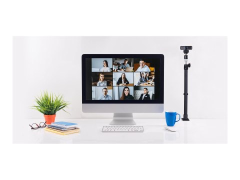 Kensington A1000 - Zestaw do montażu (zacisk typu C) - dla mikrofon / kamera internetowa / światło - biurku - dla Kensington Pro