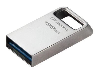 Kingston DataTraveler Micro - Pendrive USB - 128 GB - USB 3.2 Gen 1