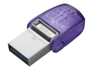 Kingston DataTraveler microDuo 3C - Pendrive USB - 128 GB - USB 3.2 Gen 1 / USB-C