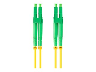 Lanberg - Kabel krosowy - LC/APC pojedynczy-tryb (M) do LC/APC pojedynczy-tryb (M) - 2 m - 3 mm - światłowód - dupleks - 9 / 125