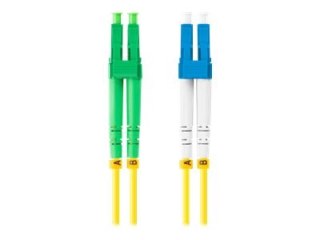 Lanberg - Kabel krosowy - LC/APC pojedynczy-tryb (M) do LC/UPC pojedynczy-tryb (M) - 2 m - 3 mm - światłowód - dupleks - 9 / 125
