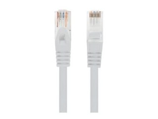 Lanberg - Kabel krosowy - RJ-45 (M) do RJ-45 (M) - 1.5 m - 5.4 mm - UTP - CAT 6 - odlewany, bez wystających elementów - szary - 
