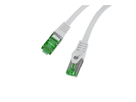 Lanberg - Kabel krosowy - RJ-45 (M) do RJ-45 (M) - 1.5 m - 6.2 mm - S/FTP - CAT 7 - bezhalogenowe, odlewany, bez wystających ele