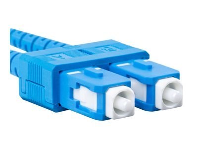 Lanberg - Kabel krosowy - SC/UPC (M) do SC/UPC (M) - 2 m - 3 mm - światłowód - dupleks - 9 / 125 mikronów - G.657.A1 - bezhaloge