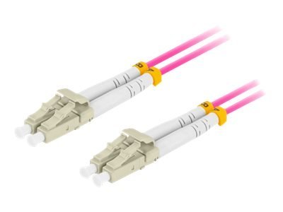 Lanberg - Kabel krosowy - tryb LC/UPC wielomod. (M) do tryb LC/UPC wielomod. (M) - 100 cm - 3 mm - światłowód - dupleks - 50 / 1
