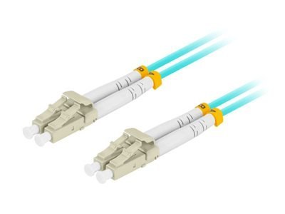 Lanberg - Kabel krosowy - tryb LC/UPC wielomod. (M) do tryb LC/UPC wielomod. (M) - 3 m - 3 mm - światłowód - dupleks - 50 / 125 