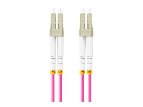Lanberg - Kabel krosowy - tryb LC/UPC wielomod. (M) do tryb LC/UPC wielomod. (M) - 5 m - 3 mm - światłowód - dupleks - 50 / 125 