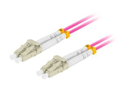 Lanberg - Kabel krosowy - tryb LC/UPC wielomod. (M) do tryb LC/UPC wielomod. (M) - 5 m - 3 mm - światłowód - dupleks - 50 / 125 