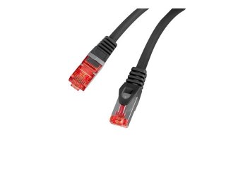 Lanberg PCF6-10CU - Kabel krosowy - RJ-45 (M) do RJ-45 (M) - 1 m - 5.7 mm - zafoliowana nieekranowana skręcona para (F/UTP) - CA