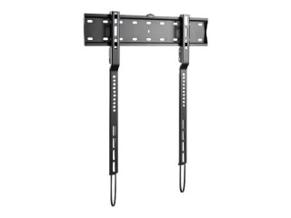 LogiLink - Zestaw do montażu (płytka naścienna, 2 wsporniki montażowe) - niski profil - dla TV LCD / zakrzywiony TV LCD - plasti