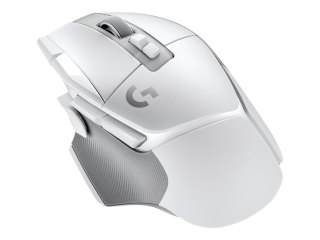 Logitech G G502 X LIGHTSPEED - Mysz - optyczna - 8 przyciski - bezprzewodowa - 2.4 GHz - odbiornik USB Logitech LIGHTSPEED - bia