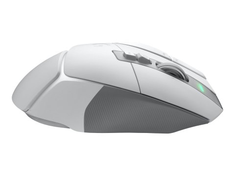 Logitech G G502 X LIGHTSPEED - Mysz - optyczna - 8 przyciski - bezprzewodowa - 2.4 GHz - odbiornik USB Logitech LIGHTSPEED - bia