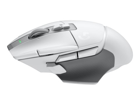 Logitech G G502 X LIGHTSPEED - Mysz - optyczna - 8 przyciski - bezprzewodowa - 2.4 GHz - odbiornik USB Logitech LIGHTSPEED - bia