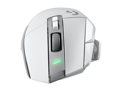 Logitech G G502 X LIGHTSPEED - Mysz - optyczna - 8 przyciski - bezprzewodowa - 2.4 GHz - odbiornik USB Logitech LIGHTSPEED - bia