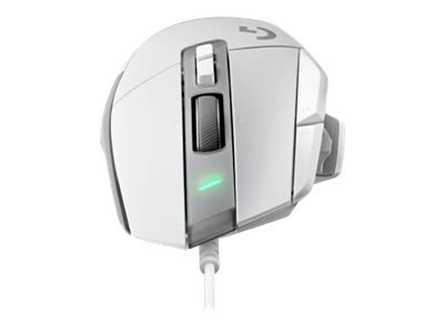 Logitech G G502 X - Mysz - optyczna - przewodowa - USB - biały