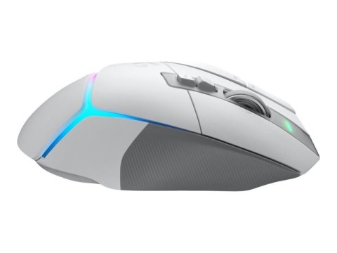 Logitech G G502 X PLUS - Mysz - optyczna - 11 przyciski - bezprzewodowa - 2.4 GHz - odbiornik USB Logitech LIGHTSPEED - biały