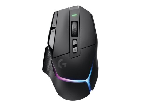 Logitech G G502 X PLUS - Mysz - optyczna - 11 przyciski - bezprzewodowa - 2.4 GHz - odbiornik USB Logitech LIGHTSPEED - czarny