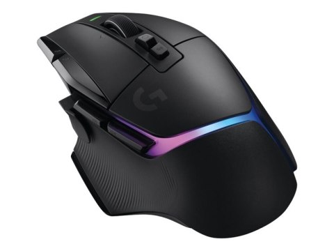 Logitech G G502 X PLUS - Mysz - optyczna - 11 przyciski - bezprzewodowa - 2.4 GHz - odbiornik USB Logitech LIGHTSPEED - czarny