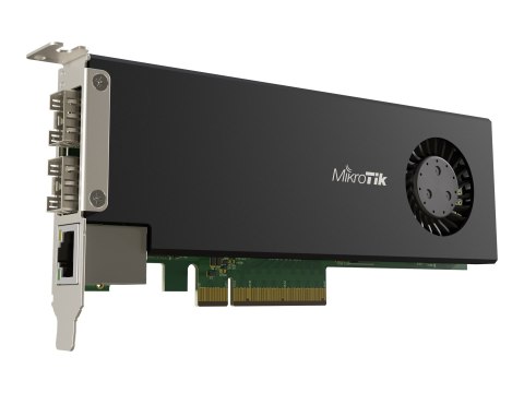 MikroTik CCR2004-1G-2XS-PCIE - Moduł rozszerzenia - PCIe - Gigabit Ethernet x 1 + 25 Gigabit SFP28 x 2