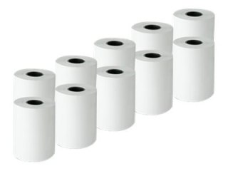 Qoltec - Biały - Rolka (5,7 cm x 16 m) - 55 g/m² - 10 rolki papier termiczny