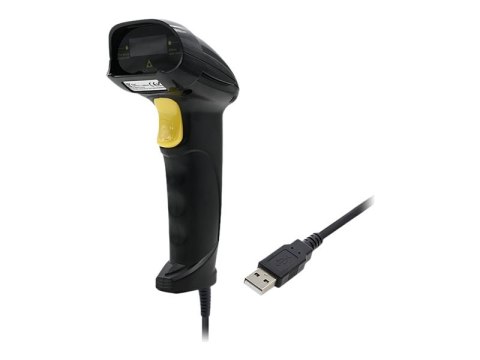 Qoltec - Skaner kodów paskowych - podręczna - 200 skan / sek. decoded - USB