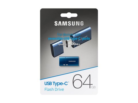 Samsung MUF-64DA - Pendrive USB - 64 GB - USB-C 3.2 Gen 1 - niebieski