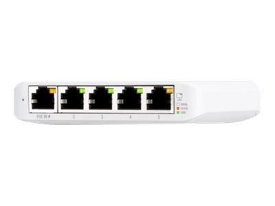Ubiquiti UniFi Switch USW Flex Mini - Przełącznik - smart - 4 x 10/100/1000 + 1 x 10/100/1000 (PoE+) - stacjonarny - PoE+ (pakie