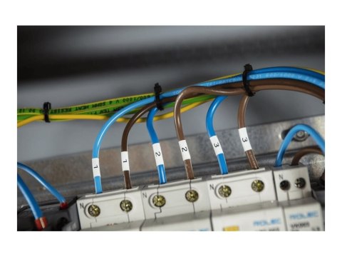 Brother HSe-621E - Czarny na żółtym - Roll (0.9 cm x 1.5 m) 1 kaseta(y) skrzynka wisząca - taśma rurki termokurczliwej - dla P-T
