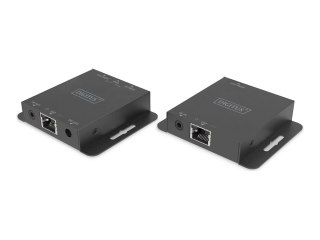 DIGITUS DS-55519 - Nadajnik i odbiornik - extender video/audio/podczerwień - HDMI - ponad CAT 5e/6/6a/7/8 - do 70 m