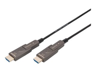 DIGITUS - Ultra High Speed - kabel HDMI - 19 pin micro HDMI Type D męski do 19 pin micro HDMI Type D męski - 10 m - światłowód -