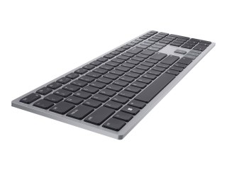 Dell Pro Plus KB700 - Klawiatura - bezprzewodowa - 2.4 GHz, Bluetooth 5.0 - QWERTY - Międzynarodowy USA - tytanowo-szary - z 3 l