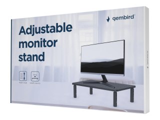Gembird - Podstawka pod monitor - czerń z drobną teksturą
