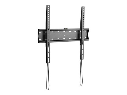 Gembird WM-55F-02 - Zestaw do montażu - mocowany na stałe - dla panel płaski - 40 kg - stal - czerń z drobną teksturą - rozmiar 