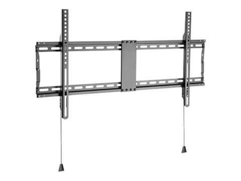 Gembird WM-90F-01 - Zestaw do montażu (mocowanie ściennny) - mocowany na stałe - dla panel płaski - 70kg - zamknięcie - stal - c