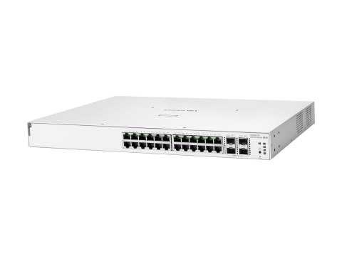 HPE Networking Instant On 1930 24G Class4 PoE 4SFP/SFP+ 370W Switch - Przełącznik - L3 - Tak - 24 x 10/100/1000 (PoE) + 4 x 1 Gi