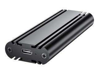 IBOX HD-07 - Obudowa pamięci - M.2 - M.2 NVMe Card - USB-C 3.2 (Gen 2x1) - czarny