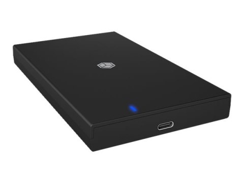 ICY BOX IB-200T-C3 - Obudowa pamięci - kabel Typ A/Typ C combi - 2.5" - SATA 6Gb/s - USB 3.2 (Gen 1) - czarny