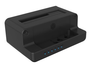ICY BOX IB-2914MSCL-C31 - Stacja dokująca HDD/SSD - 2,5" / 3,5" współdz., M.2 - SATA 6Gb/s - USB 3.2 (Gen 2) - czarny