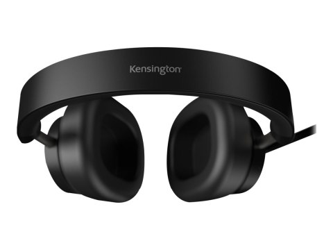 Kensington H2000 - Słuchawka - pełna wielkość - przewodowa - USB-C - izolacja szumu