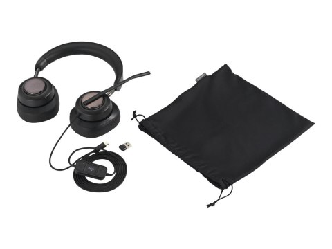 Kensington H2000 - Słuchawka - pełna wielkość - przewodowa - USB-C - izolacja szumu