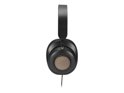 Kensington H2000 - Słuchawka - pełna wielkość - przewodowa - USB-C - izolacja szumu