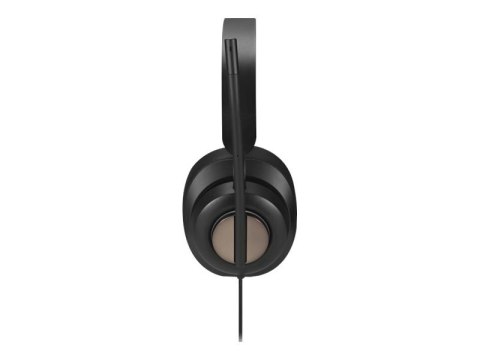 Kensington H2000 - Słuchawka - pełna wielkość - przewodowa - USB-C - izolacja szumu