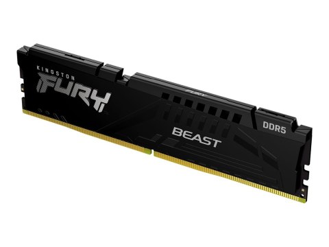 Kingston FURY Beast - DDR5 - moduł - 16 GB - DIMM 288-pin - 5600 MT/s / PC5-44800 - CL36 - 1.25 V - niebuforowana - on-die ECC -