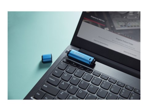 Kingston IronKey Vault Privacy 50C - Pendrive USB - zaszyfrowany - 64 GB - USB-C 3.2 Gen 1 - Zgodność z TAA