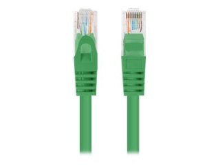Lanberg - Kabel krosowy - RJ-45 (M) do RJ-45 (M) - 1.5 m - 4.8 mm - U/UTP, Bez ekranowania - CAT 5e - ładowany, bez wystających 
