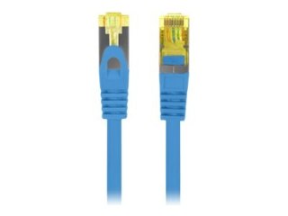 Lanberg - Kabel krosowy - RJ-45 (M) do RJ-45 (M) - 1.5 m - 6 mm - S/FTP - CAT 6a - bezhalogenowe - RAL 5012