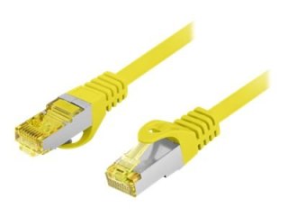 Lanberg - Kabel krosowy - RJ-45 (M) do RJ-45 (M) - 1.5 m - 6 mm - S/FTP - CAT 6a - bezhalogenowe, odlewany, bez wystających elem
